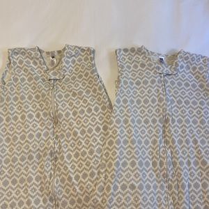 TWO Hudson Baby Unisex Baby Plush Sleeping Sack